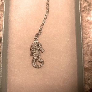 Touchstone Crystal Seahorse Necklace - NEW